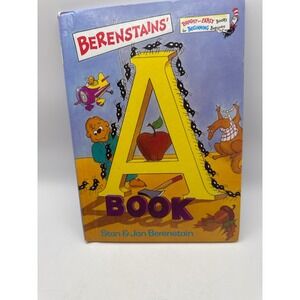 Berenstains A Book Bright and Early Book Beginner Readers Alphabet Learning